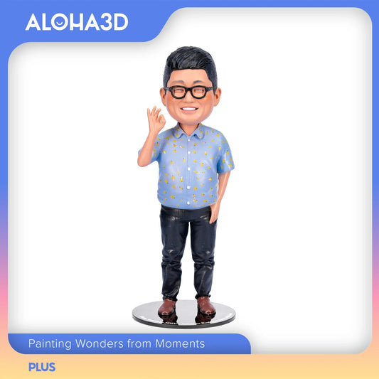 Tượng Mini cá nhân thiết kế | Quà tặng độc đáo với đầu to (bobblehead)